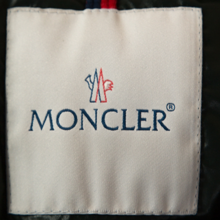 Pre Owned Moncler Grey Down Convertible Hooded Puffer Jacket / Vest XXL