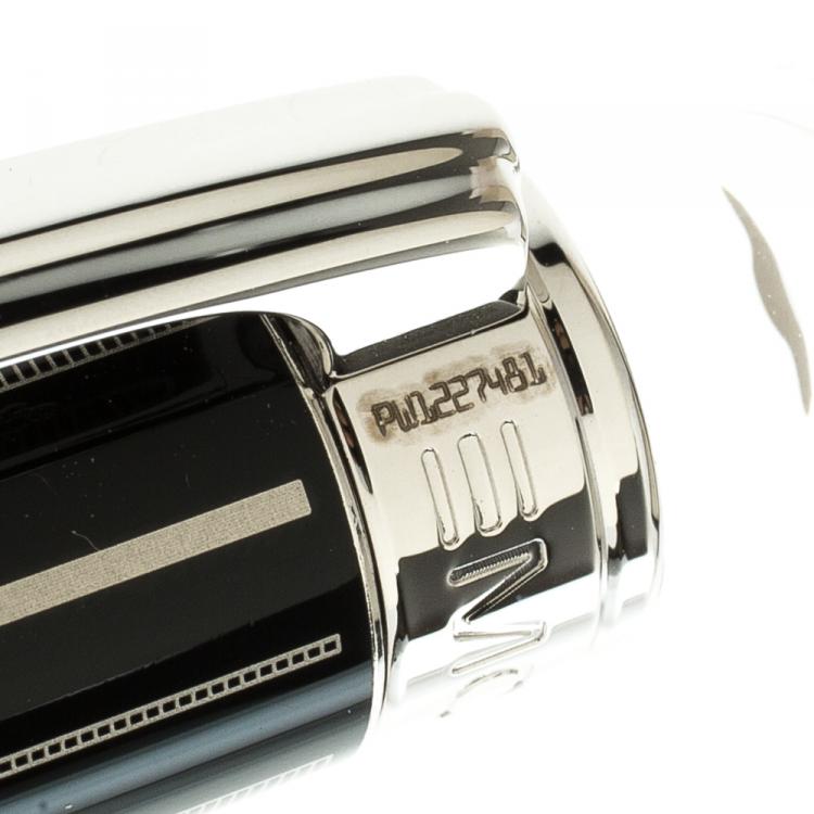 Pre Owned Montblanc StarWalker Black Mystery Ballpoint Pen