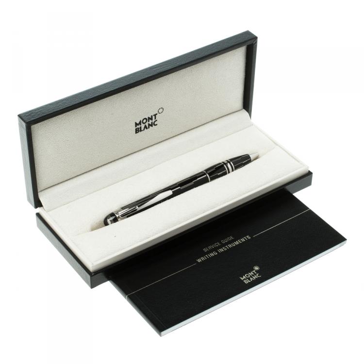 Pre Owned Montblanc StarWalker Black Mystery Ballpoint Pen