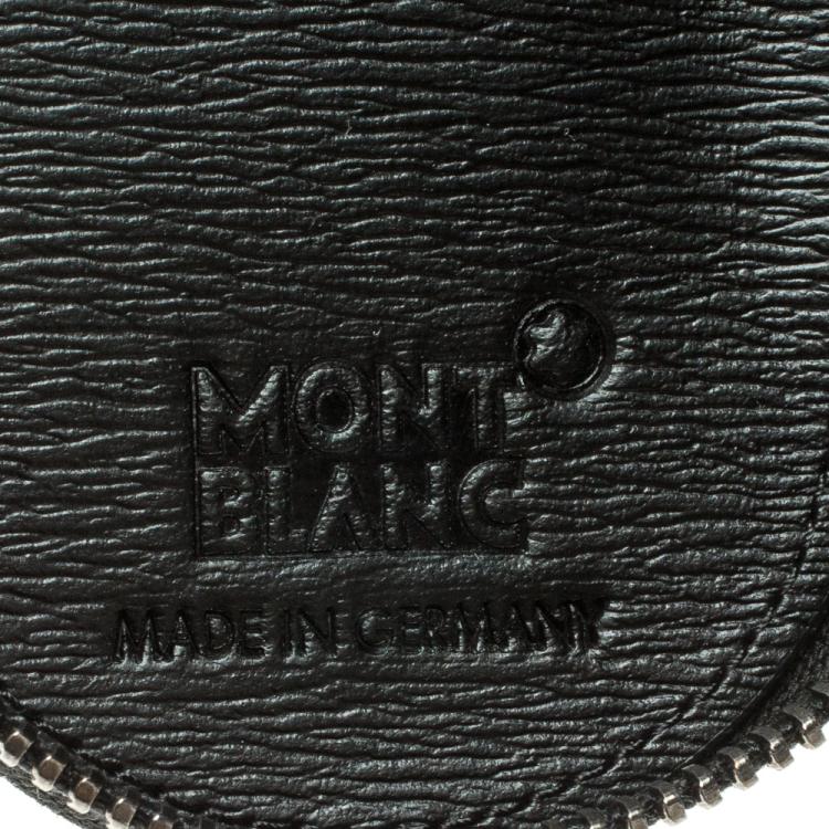 Pre Owned Montblanc Black Leather 4810 Westside Pen Pouch