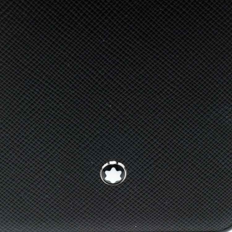Pre Owned Montblanc Black Leather Iphone 8 Plus Case