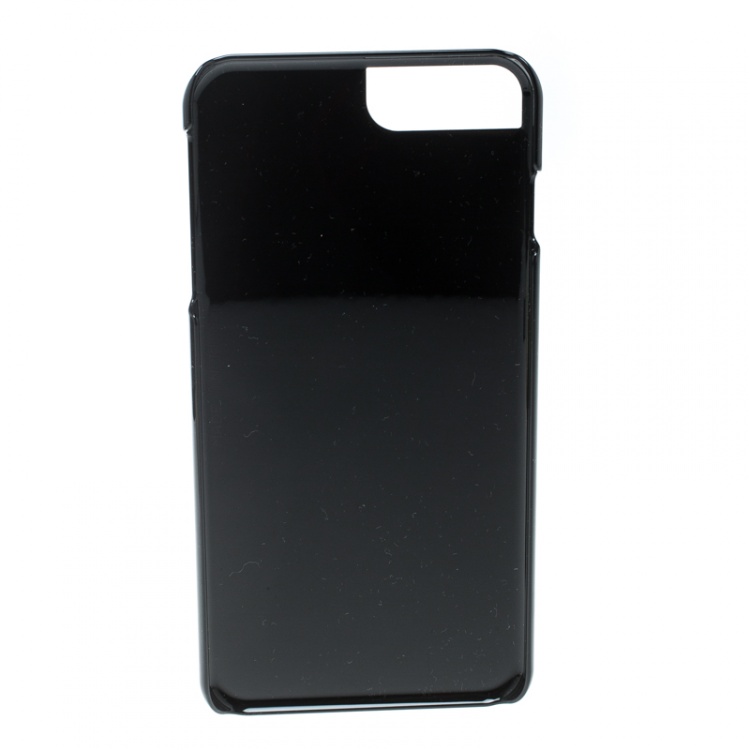 Pre Owned Montblanc Black Leather Iphone 8 Plus Case