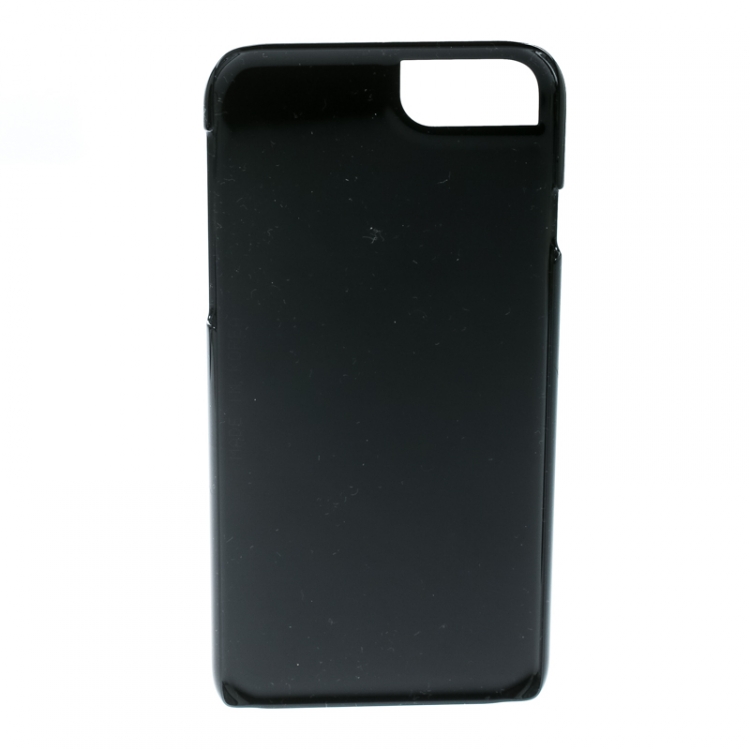 Pre Owned Montblanc Black Leather Hardphone Iphone 8 Case