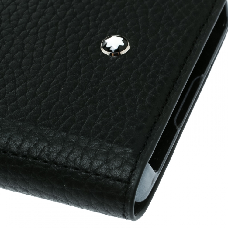 مملوكة مسبقًا Montblanc Black Leather Flipside Samsung Note 8 Case