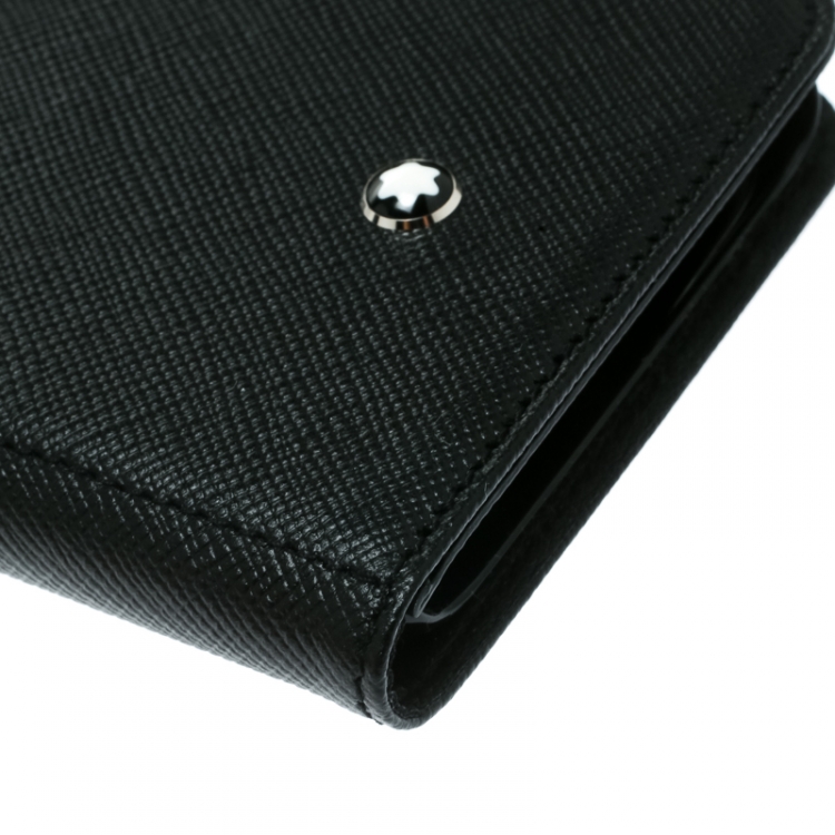 Pre Owned Montblanc Black Leather Flipside iPhone 7 Case