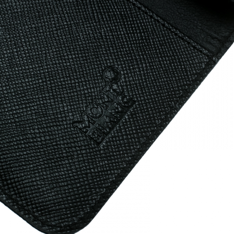 Pre Owned Montblanc Black Leather Flipside iPhone 7 Case