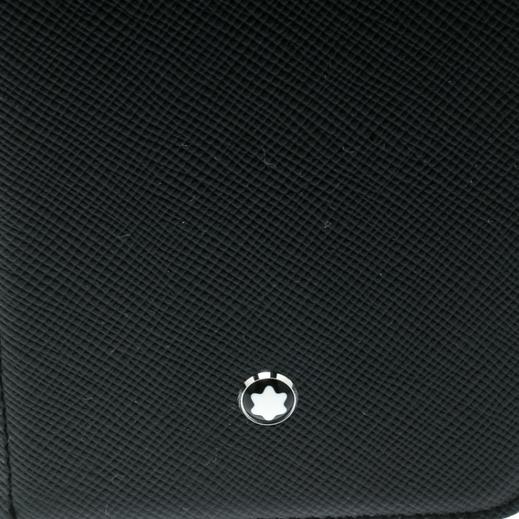Pre Owned Montblanc Black Leather Flipside iPhone 7 Case