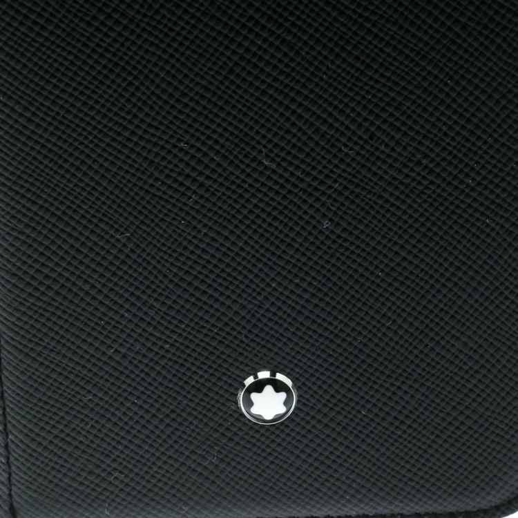Pre Owned Montblanc Black Leather Flipside iPhone 8 Case