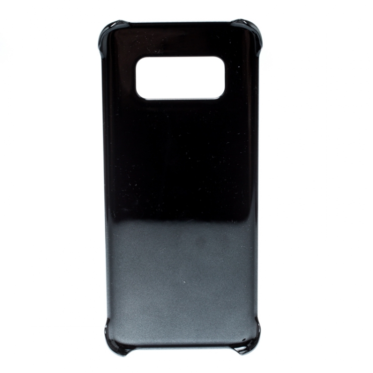 Pre Owned Montblanc Black Leather Hardphone S8 Edge Case