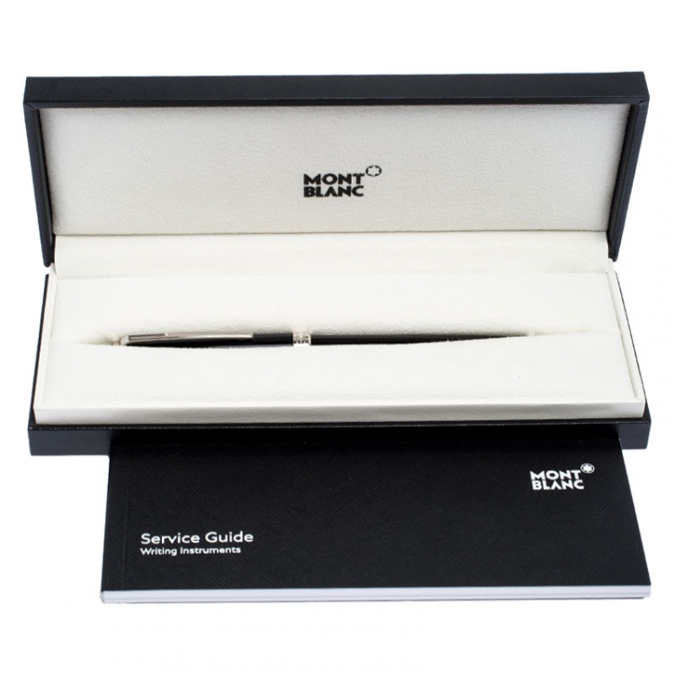Pre Owned Montblanc Pix Black Resin Rollerball Pen