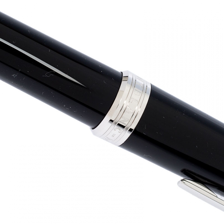 Pre Owned Montblanc Pix Black Resin Rollerball Pen
