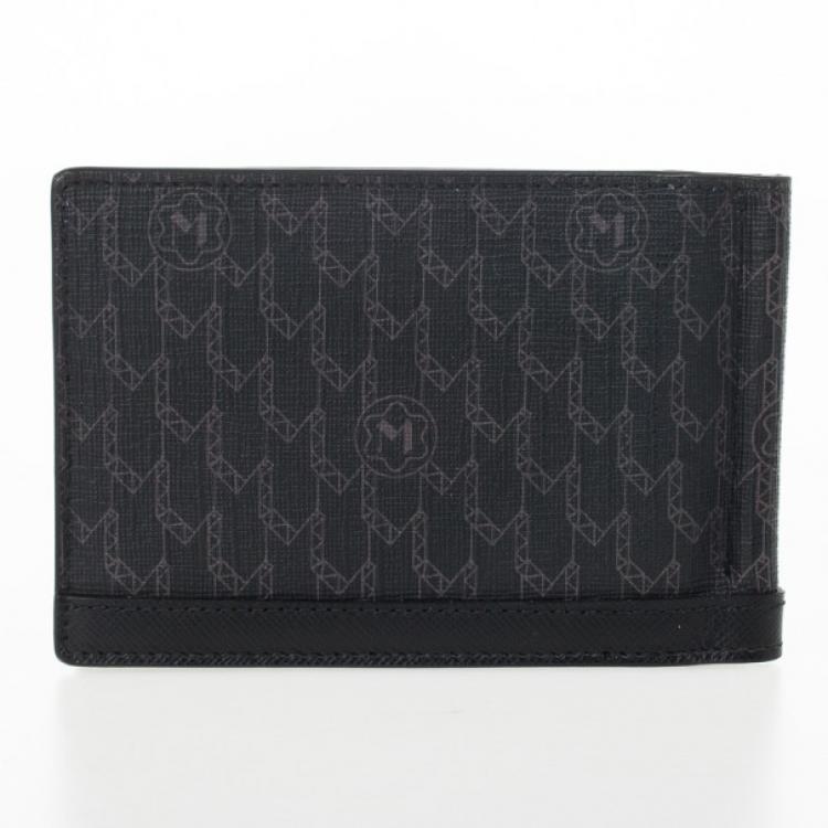Pre Owned Mont Blanc Black Signature Business Card Holder