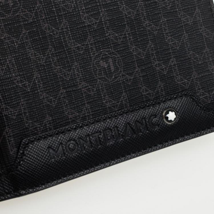 Pre Owned Mont Blanc Black Signature Business Card Holder