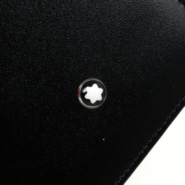 Pre Owned Montblanc Black Meisterstuck Card Holder
