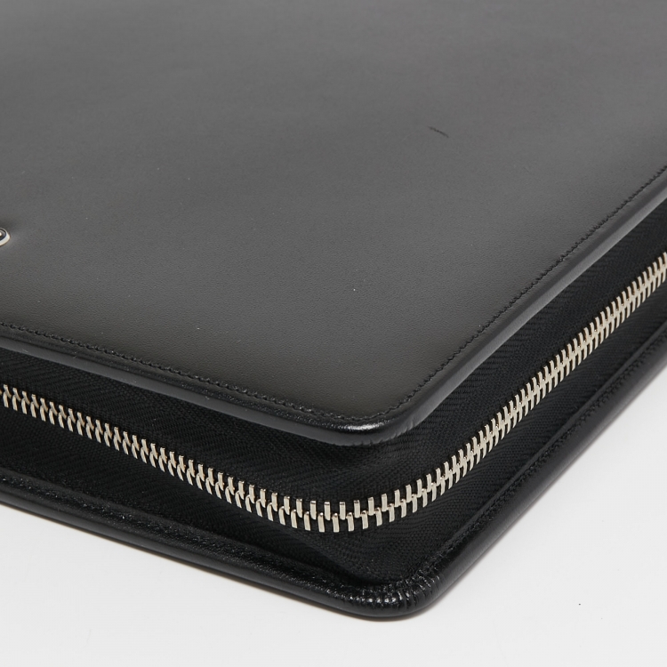 Pre Owned Montblanc Black Leather Meisterstück Notebook Holder