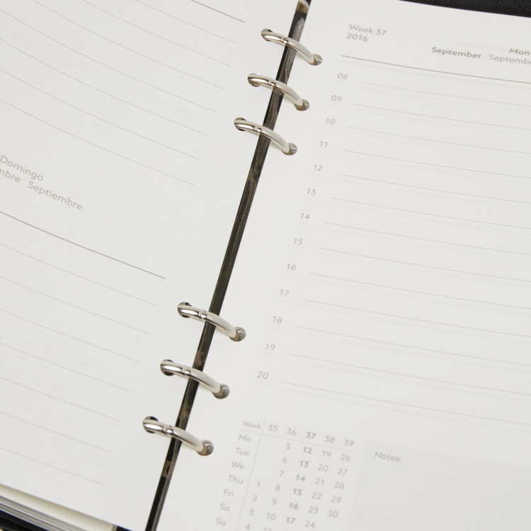 Pre Owned Montblanc Black Leather Meisterstück Notebook Holder