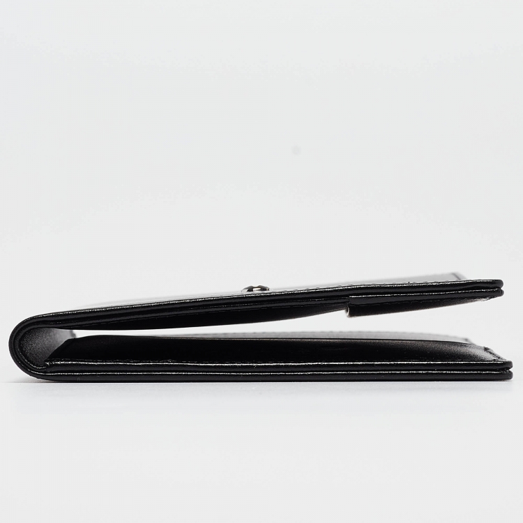 Pre Owned Montblanc Black Leather Meisterstuck Passport Holder