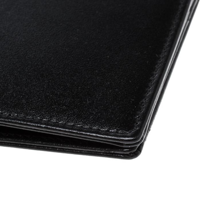 مملوكة مسبقًا Montblanc Black Leather Miesterstuck Bifold Wallet
