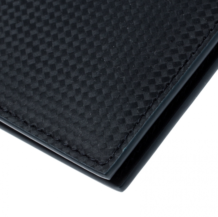 Pre Owned Montblanc Black Leather Extreme Wallet 6CC