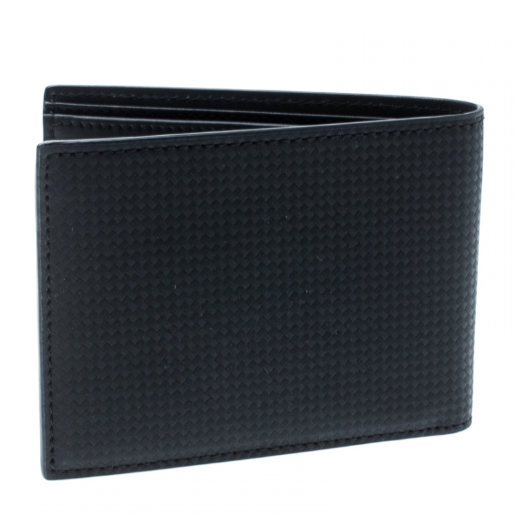 Pre Owned Montblanc Black Leather Extreme Wallet 6CC
