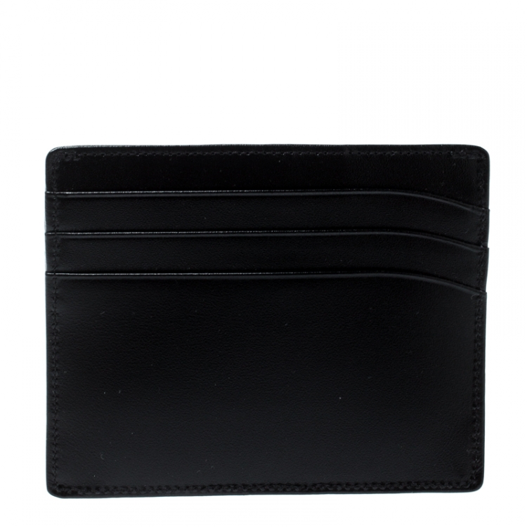 Pre Owned Montblanc Black Leather Meisterstuck 6CC Card Holder