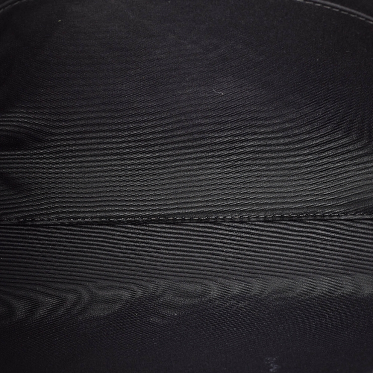Pre Owned Montblanc Black Leather Meisterstuck Zip Pouch