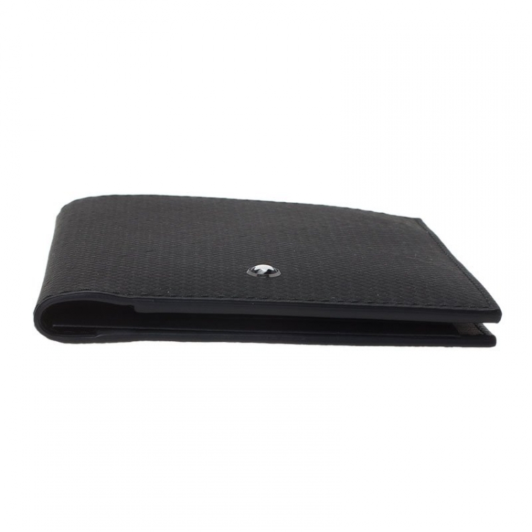 Pre Owned Montblanc Black Leather Extreme Passport Holder