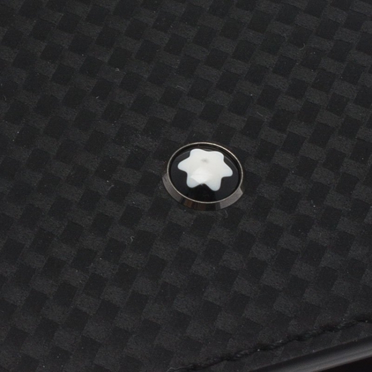 Pre Owned Montblanc Black Leather Extreme Passport Holder