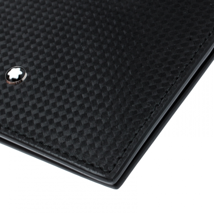 Pre Owned Montblanc Black Leather Extreme Passport Holder
