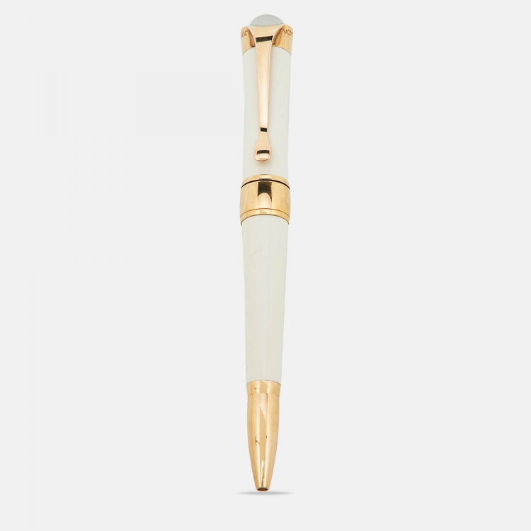 Pre Owned Montblanc Etoile de Montblanc Diamond Sand Ballpoint Pen