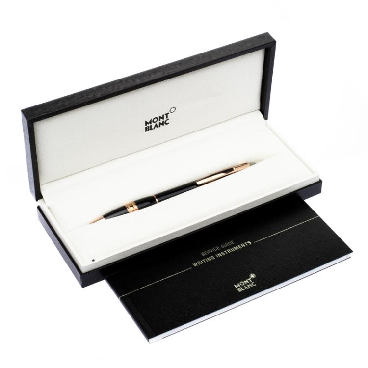 Pre Owned Montblanc StarWalker Rose Gold Plated Resin Ballpoint Pen
