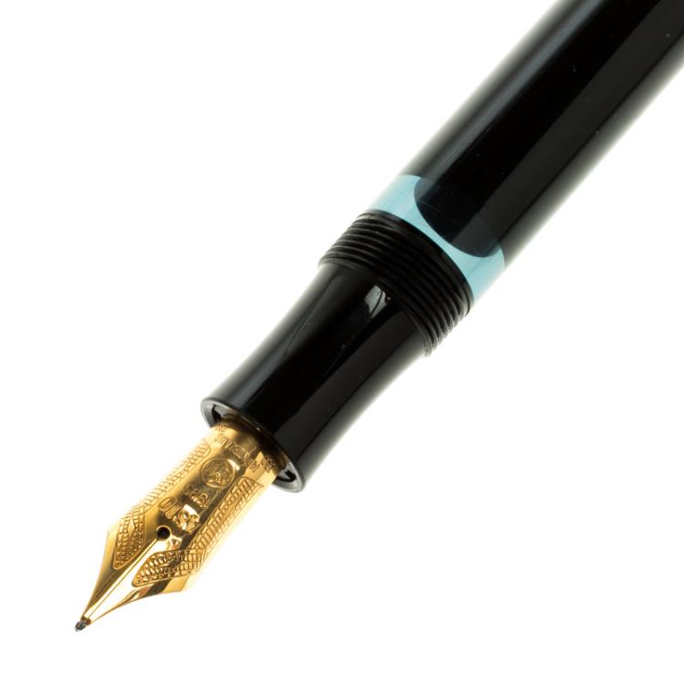Pre Owned Montblanc The Writers Edition Voltaire Limited Edition 1995 Fountain Pen, 18k Gold Nib