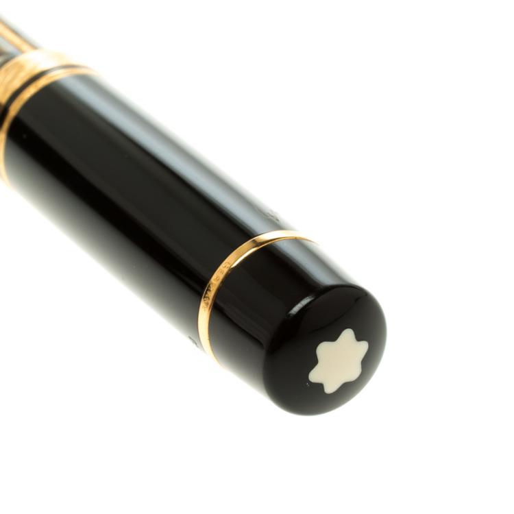 Pre Owned Montblanc Writers Edition Alexandre Dumas Limited Edition Fountain Pen, 18k Gold Nib