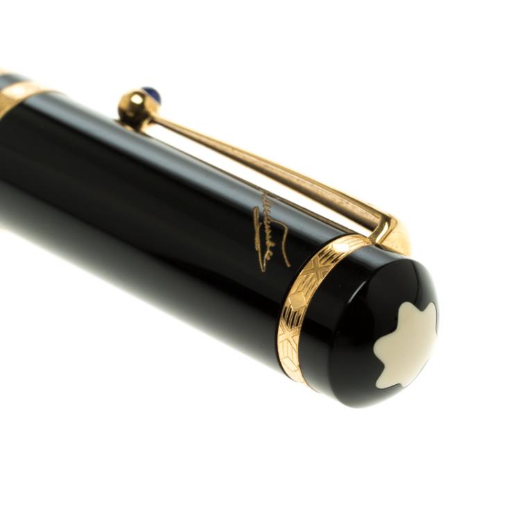 Pre Owned Montblanc Writers Edition Dostoevsky 1997 Limited Edition Fountain Pen, 18k Gold Nib