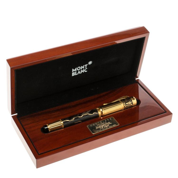 Pre Owned Montblanc Patron of Art Edition Hommage à Alexander the Great 4810 Limited Edition Fountain Pen, with a 18k Gold Nib