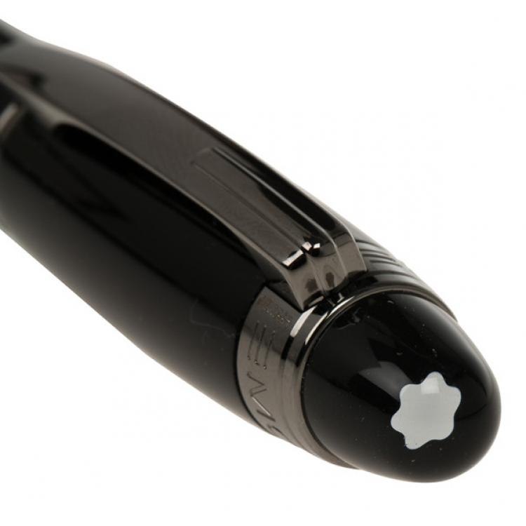 مملوكة مسبقًا Montblanc StarWalker Black Resin Silver Tone Fineliner Pen