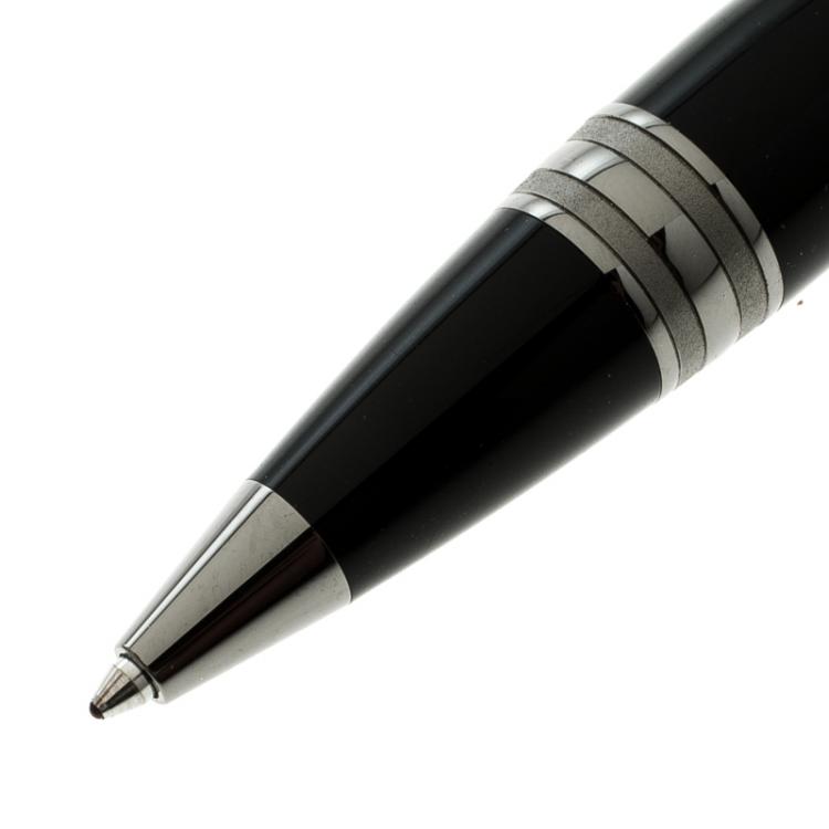 Pre Owned Montblanc Black Resin StarWalker Midnight Ballpoint Pen