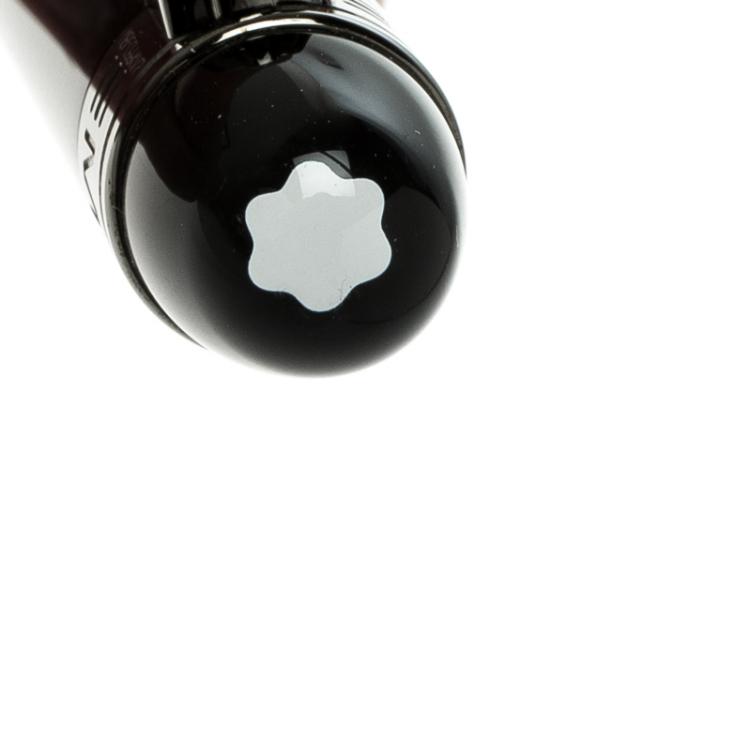 Pre Owned Montblanc Black Resin StarWalker Midnight Ballpoint Pen