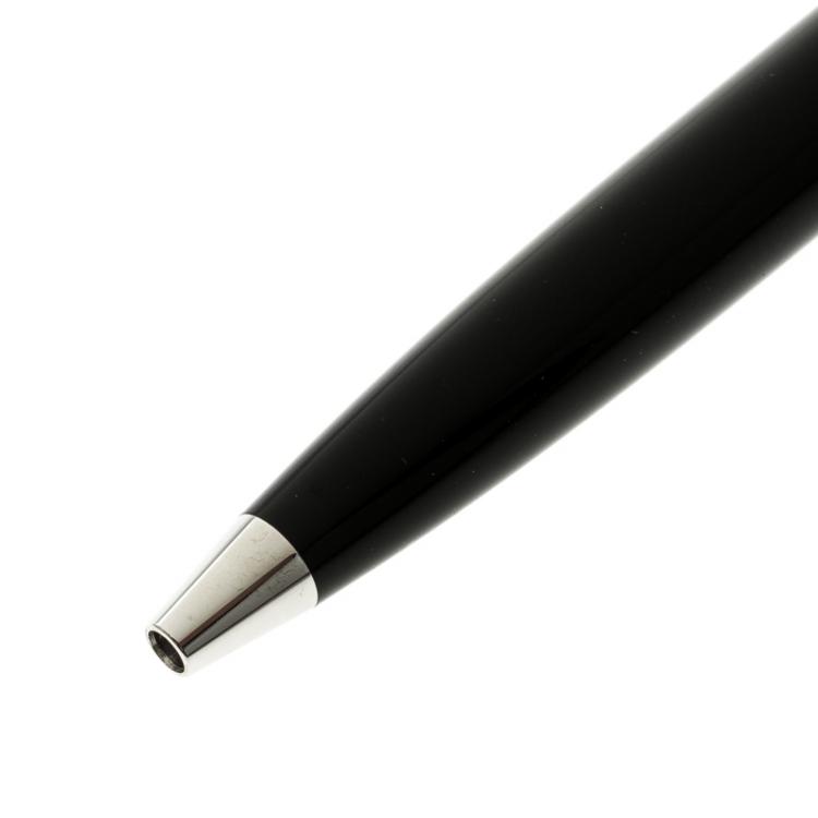 Pre Owned Montblanc Black Resin Cruise Collection Ballpoint Pen