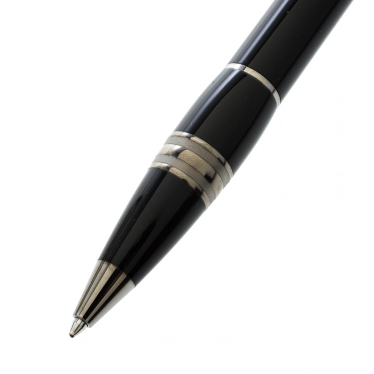 Pre Owned Montblanc StarWalker Black Resin Gunmetal Finish Ballpoint Pen