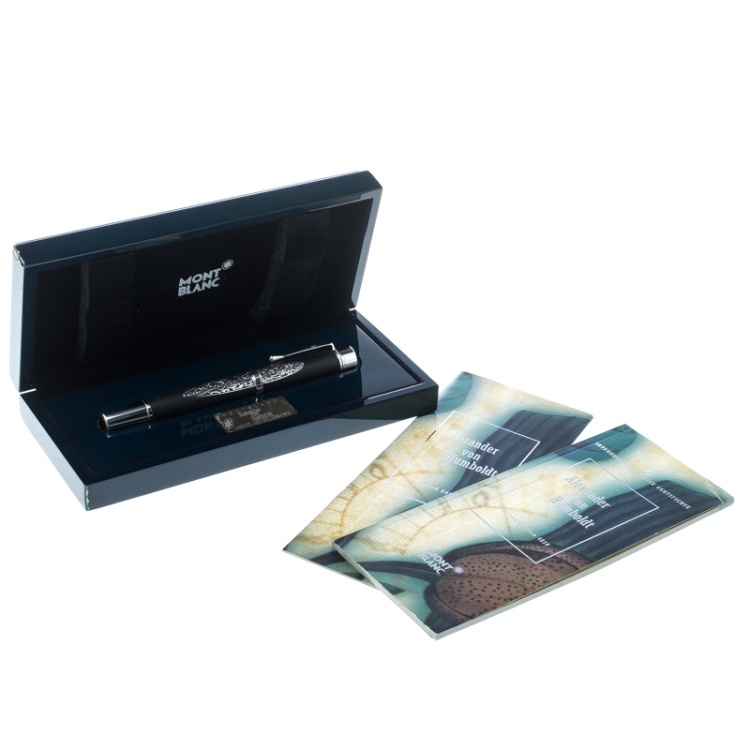 Pre Owned Montblanc Patron of Art Alexander Von Humboldt Limited Edition 4810 Fountain Pen, 18k Nib