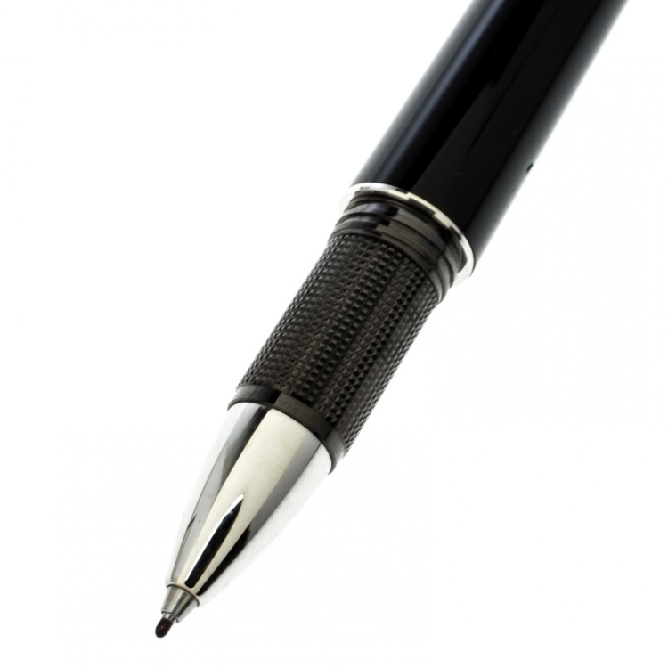 Pre Owned Montblanc StarWalker Black Resin Silver Tone Fineliner Pen
