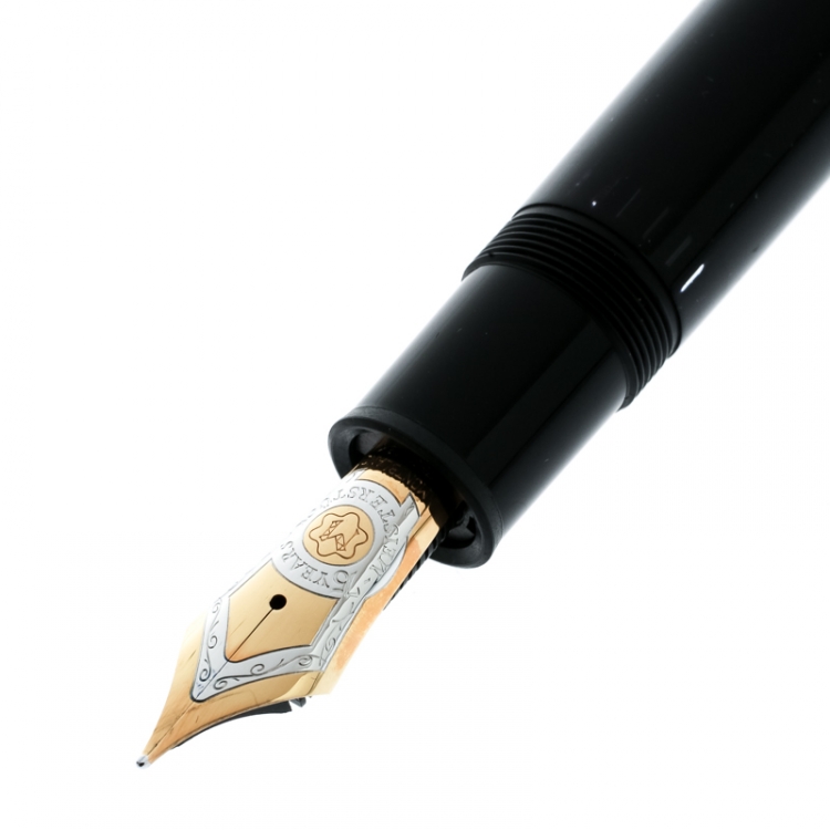Pre Owned Montblanc Meisterstück 75th Anniversary Diamond Resin Fountain Pen