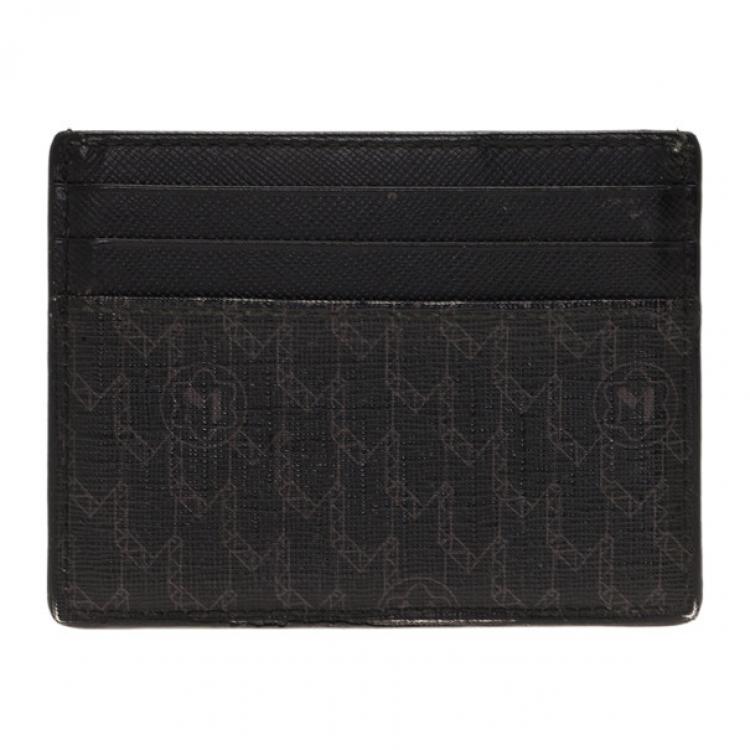 Pre Owned Montblanc Black Meiserstruck Card Holder