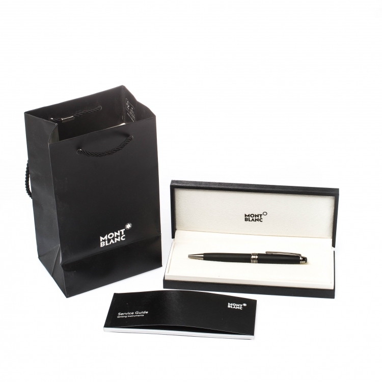 مملوكة مسبقًا Montblanc Meisterstuck Ultra Black Ballpoint Pen