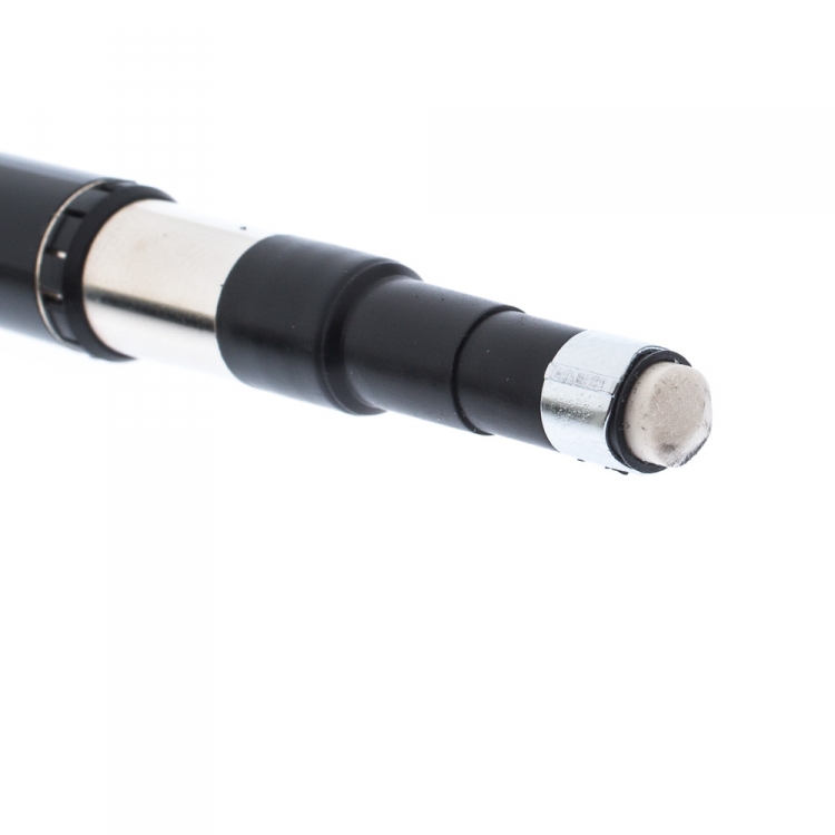 مملوكة مسبقًا Montblanc Meisterstuck Black Resin Silver Tone Mechanical Pencil 