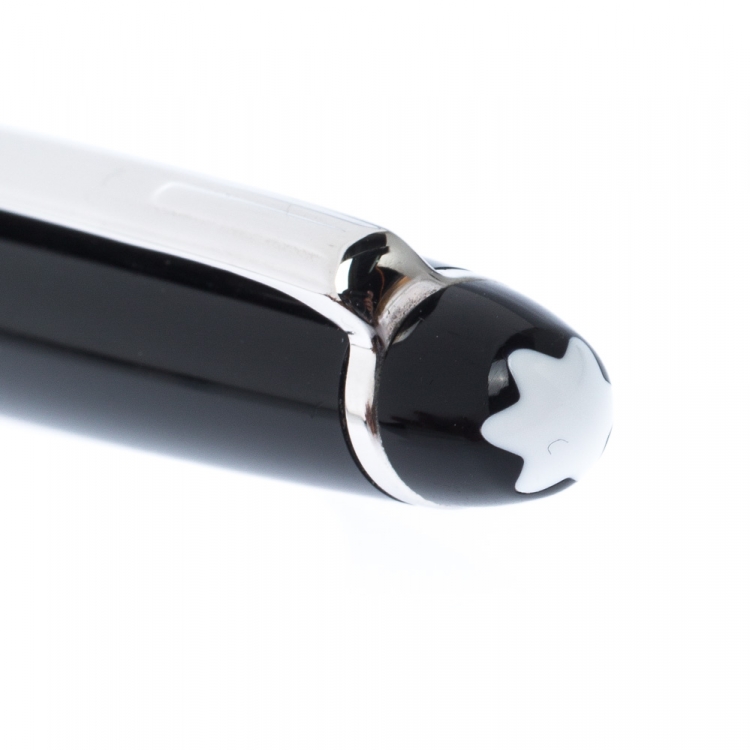 مملوكة مسبقًا Montblanc Meisterstuck Black Resin Silver Tone Mechanical Pencil 