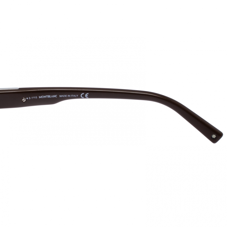 مملوكة مسبقًا Montblanc Brown Gradient MB 459S Square Sunglasses