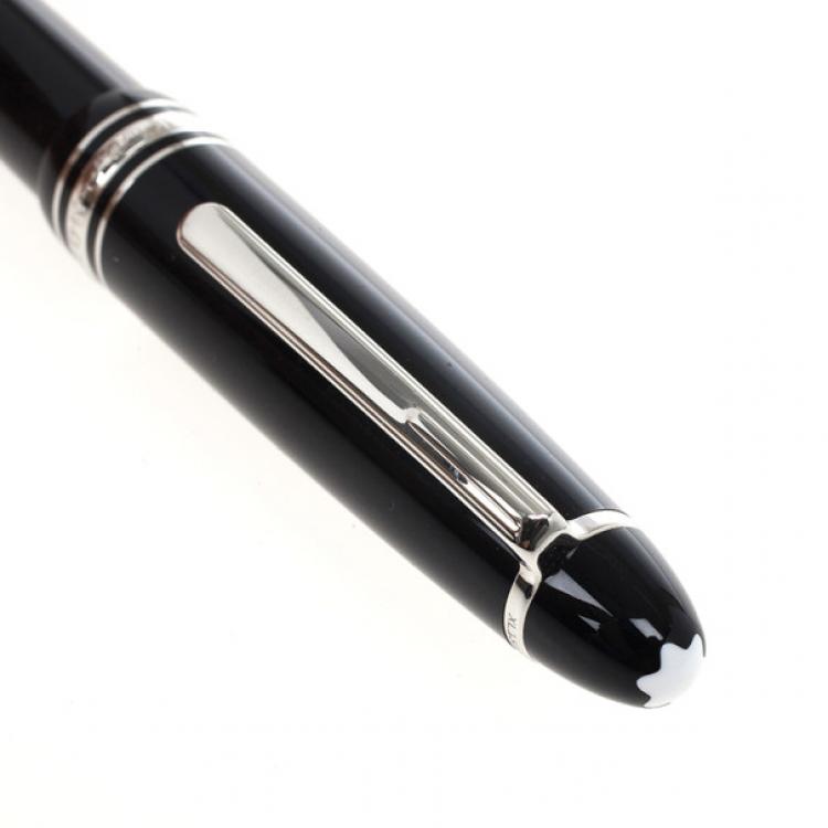 مملوكة مسبقًا Montblanc Meisterstuck Platinum Finish Ballpoint Pen