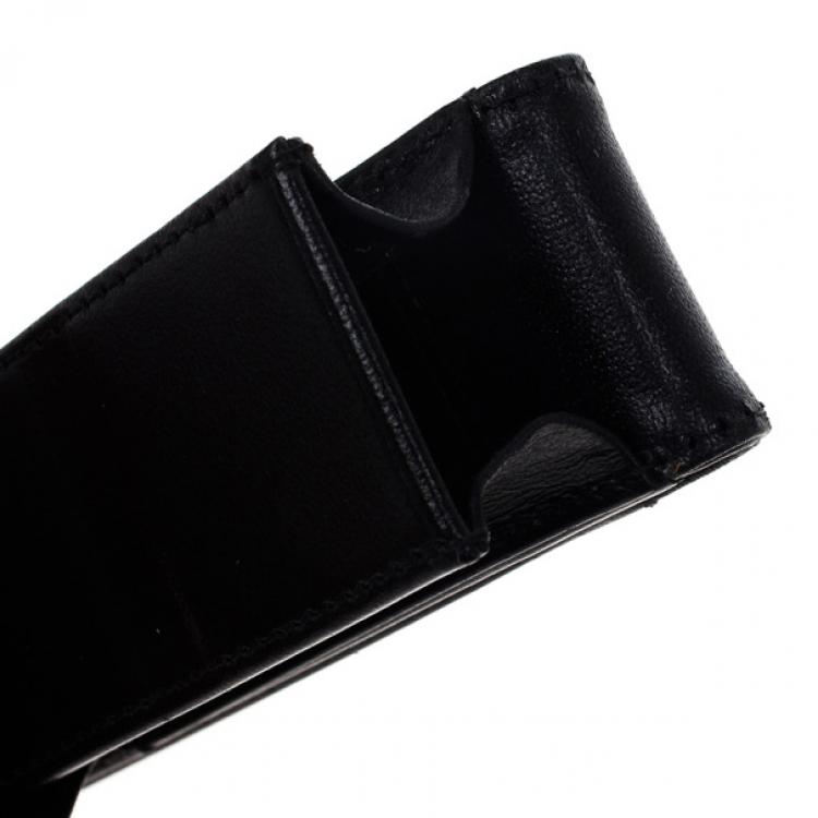 Pre Owned Montblanc Meisterstuck Leather Sienna Single Pen Pouch